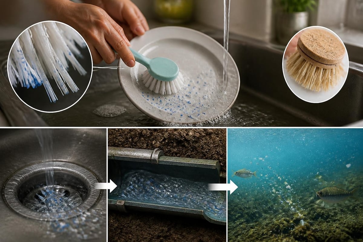 Mikroplastik fra køkkenredskaber