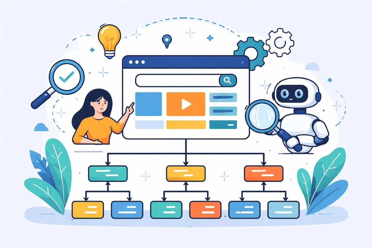 Website architecture and SEO elements