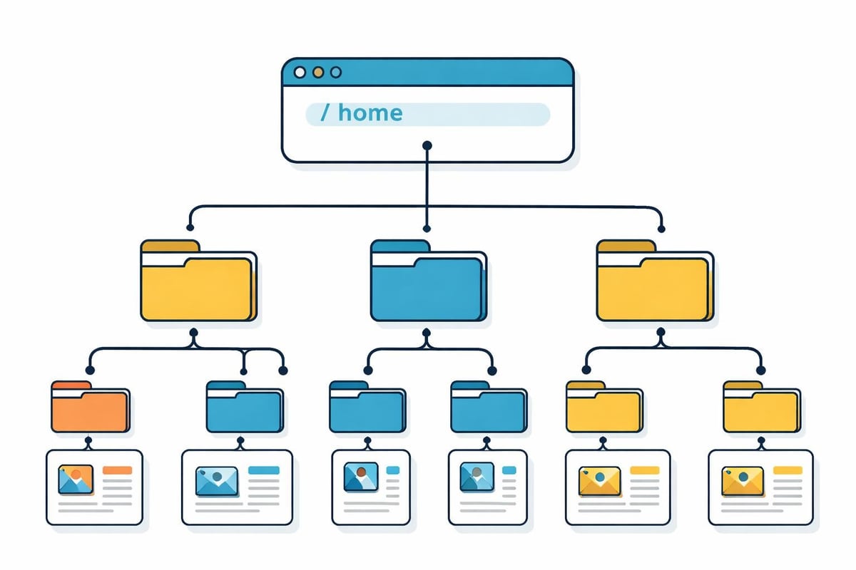 URL structure hierarchy