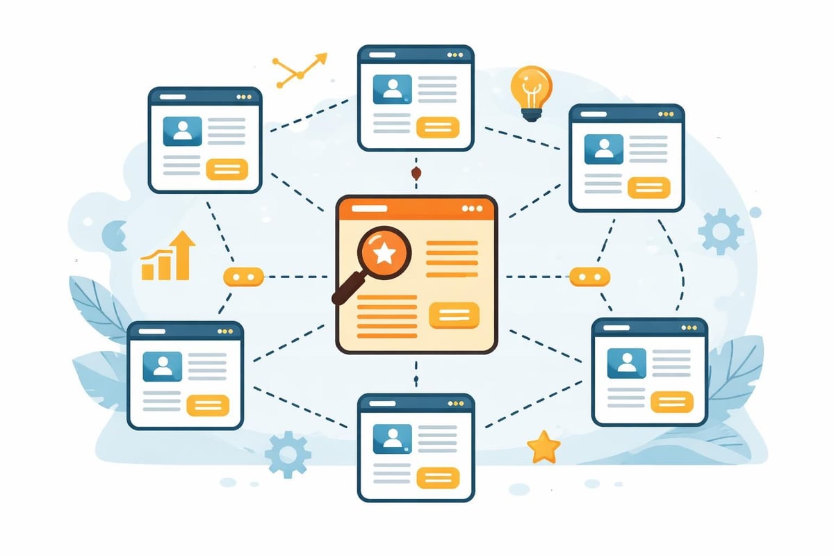 Internal linking structure