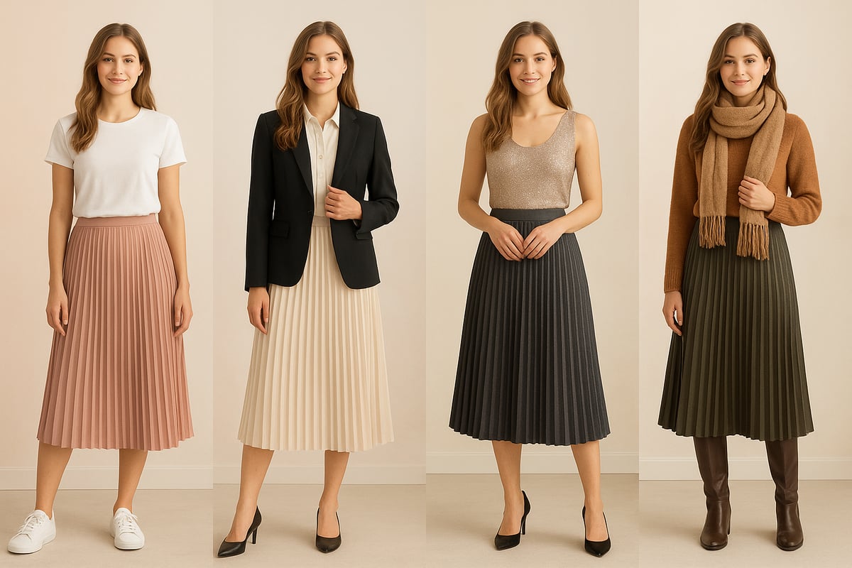 Plissé Rok Combineren: Stylingtips voor Elke Gelegenheid