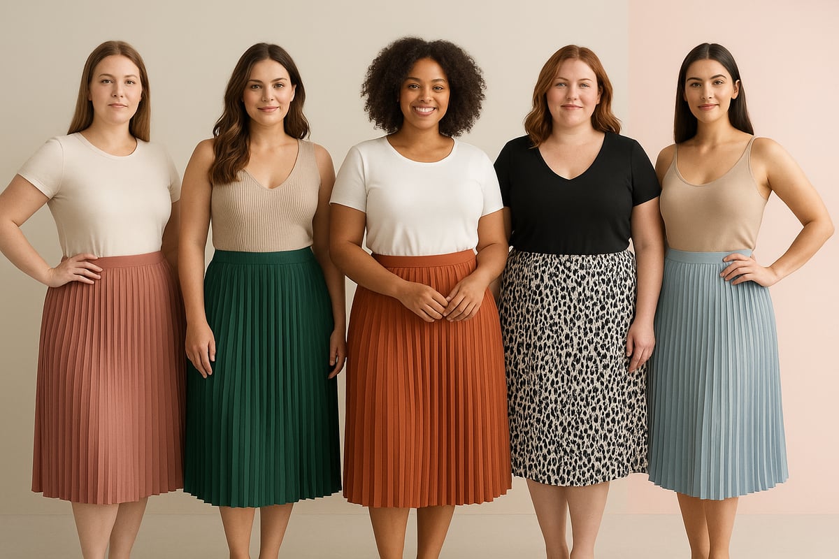 Zo Kies Je de Perfecte Plissé Rok voor Jouw Lichaamstype