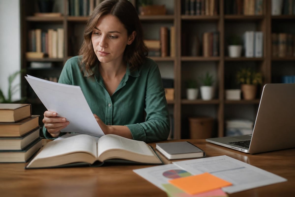 Evaluation criteria for books