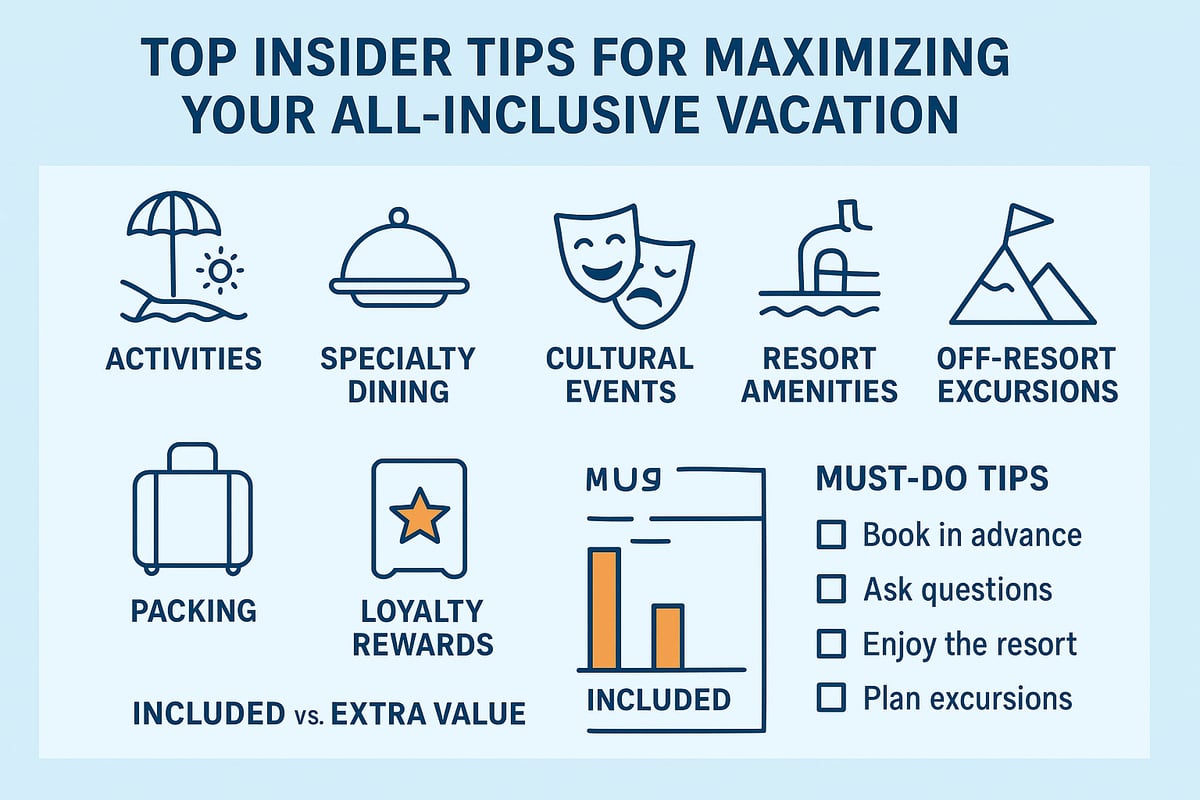 Insider Tips for Maximizing Your All-Inclusive Vacation