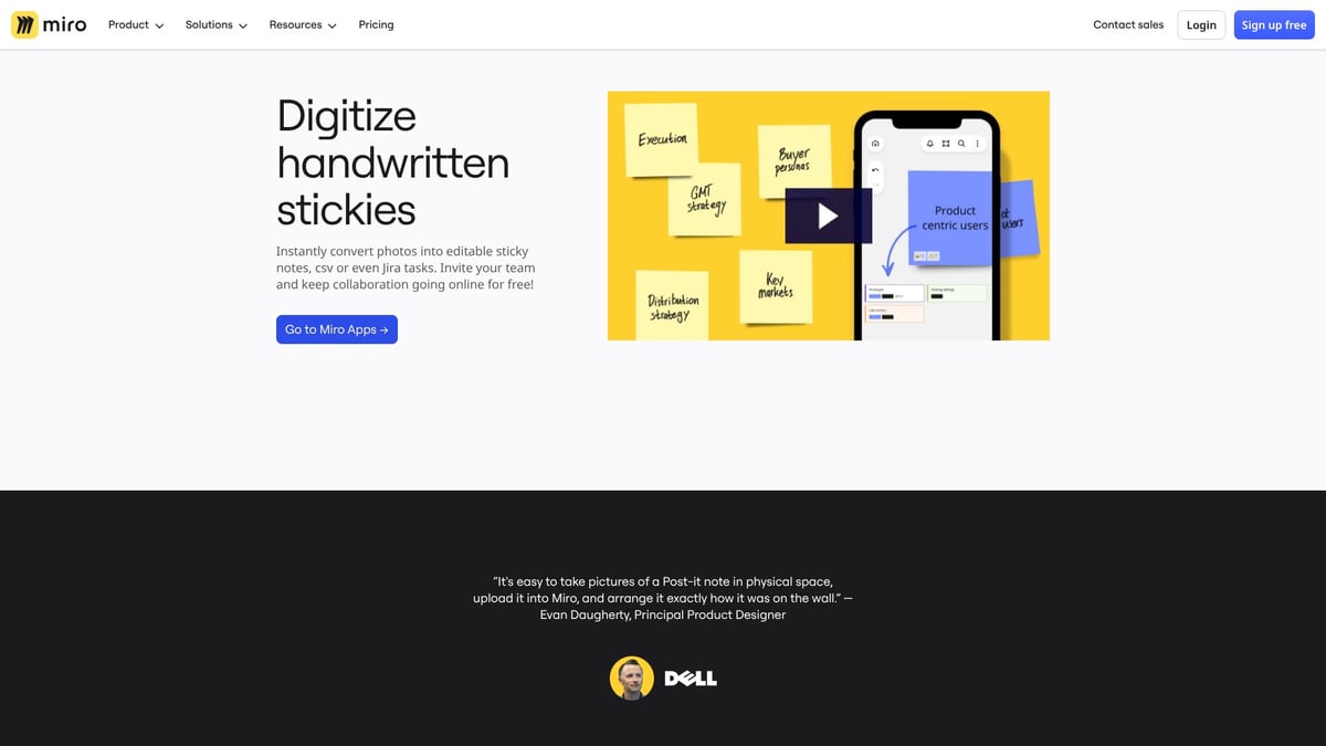 10 Inspiring SaaS Landing Designs to Boost Conversions in 2025 - Miro