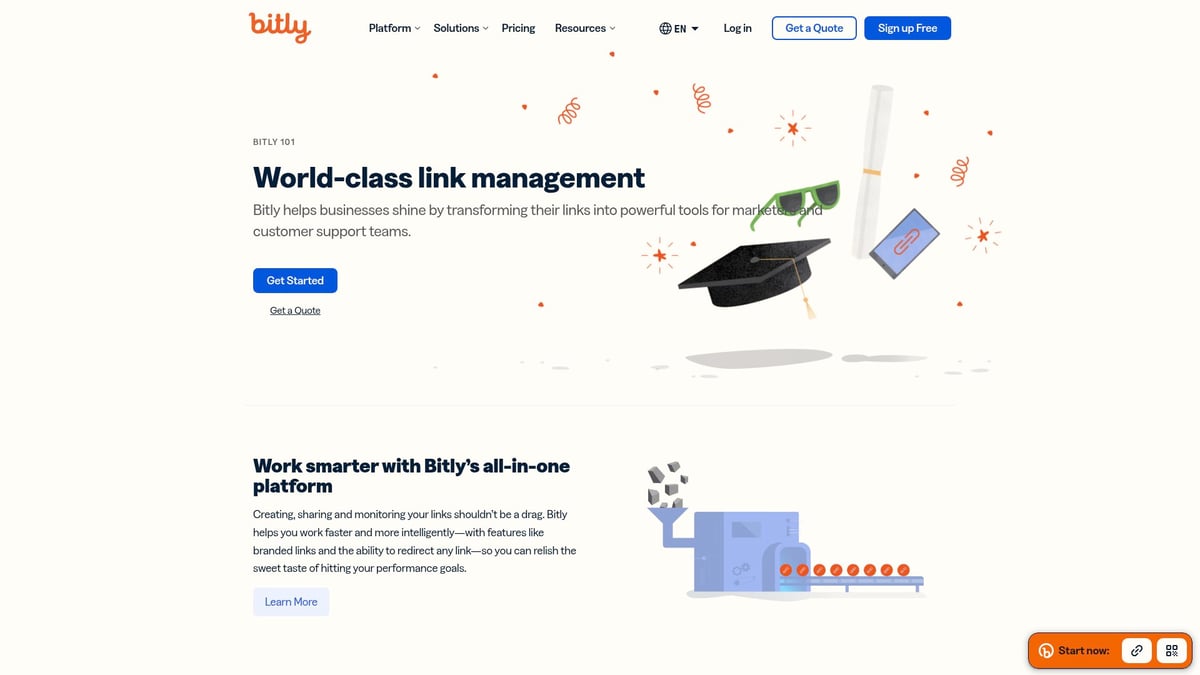 10 Inspiring SaaS Landing Designs to Boost Conversions in 2025 - Bitly