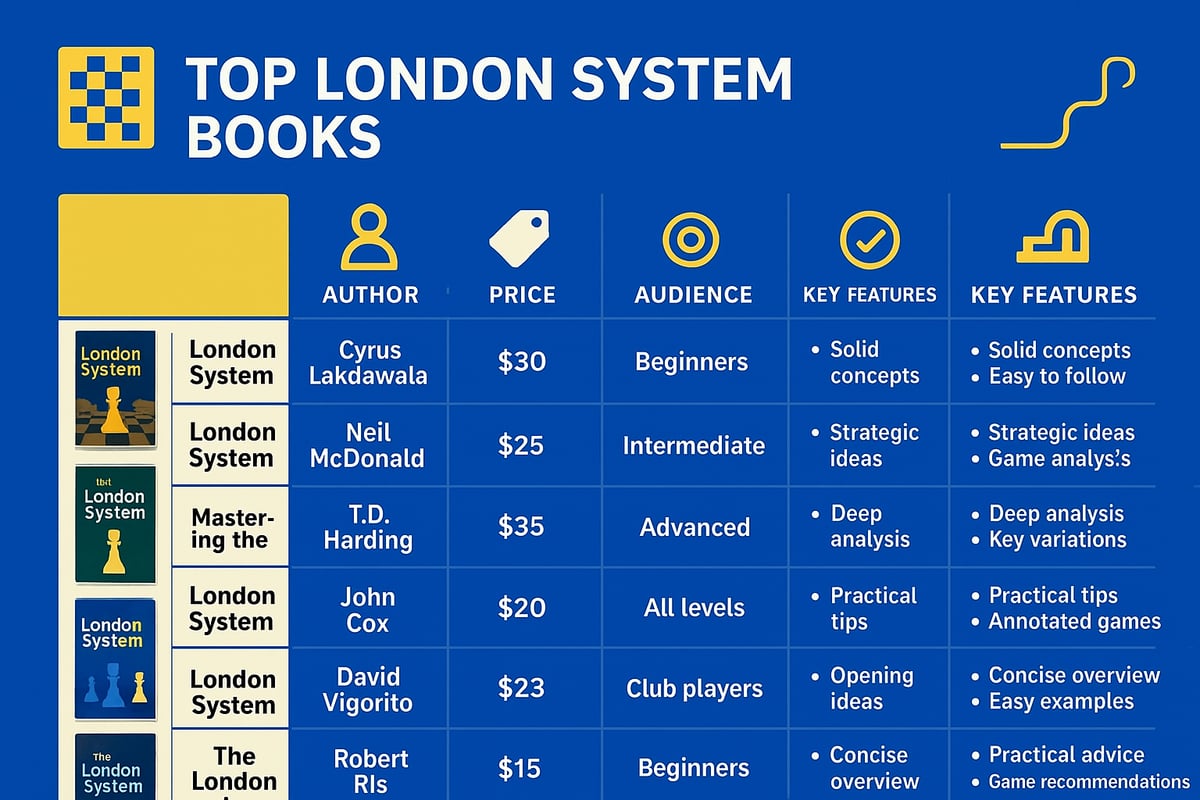 7 Essential London System Book Picks for Chess Success 2026