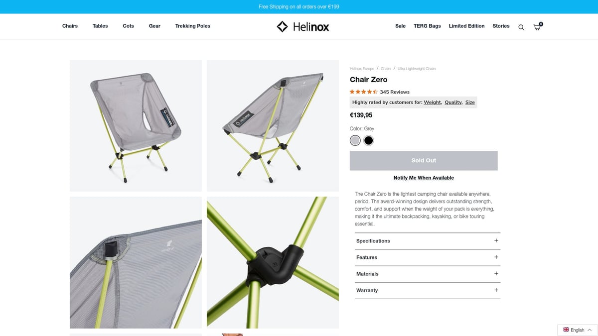 9 Essential Portable Camping Gear Picks for 2026 Adventures - Helinox Chair Zero