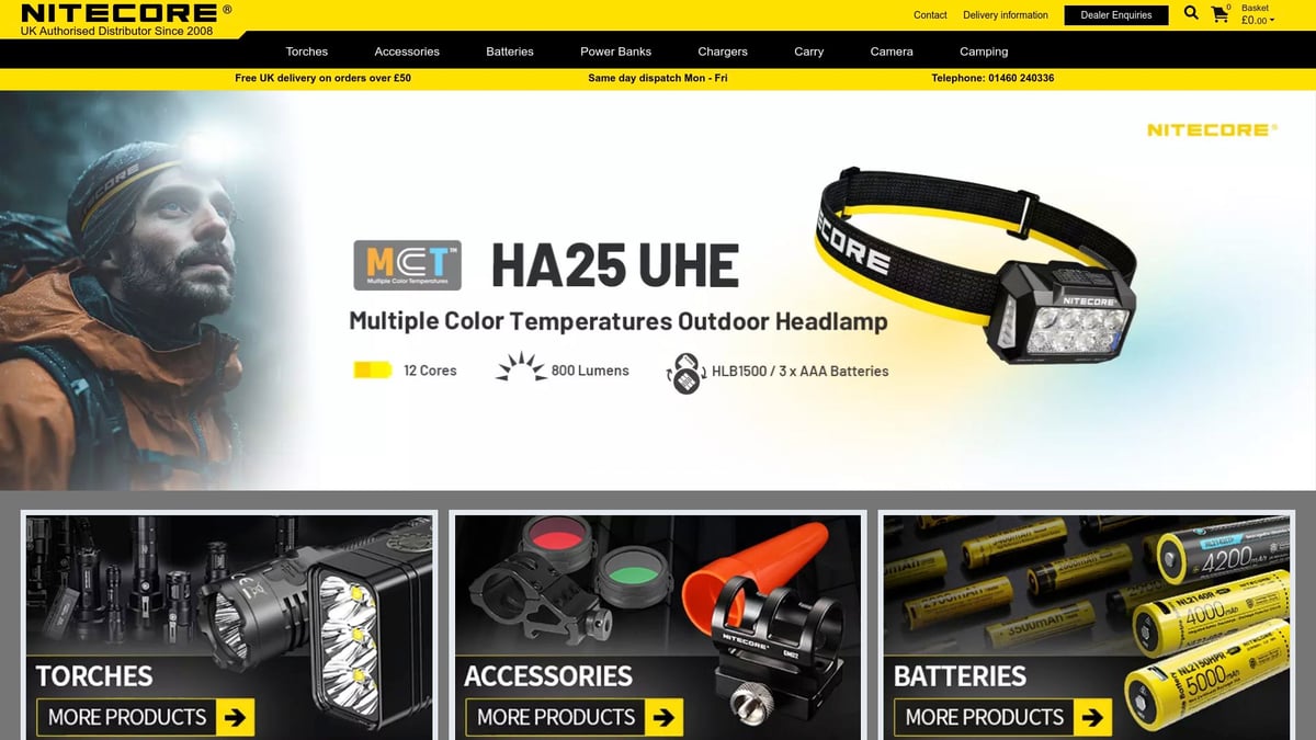 9 Essential Portable Camping Gear Picks for 2026 Adventures - Nitecore NU25 UL Headlamp