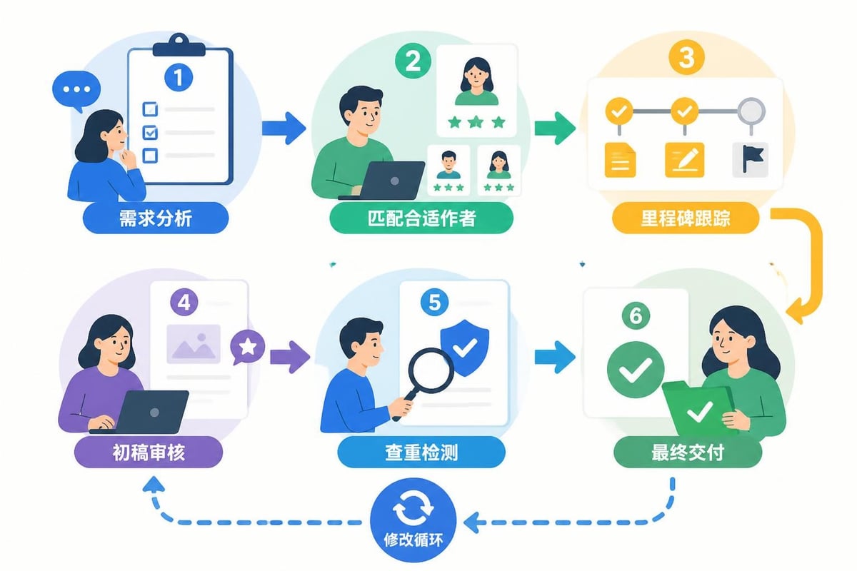 Academic project workflow