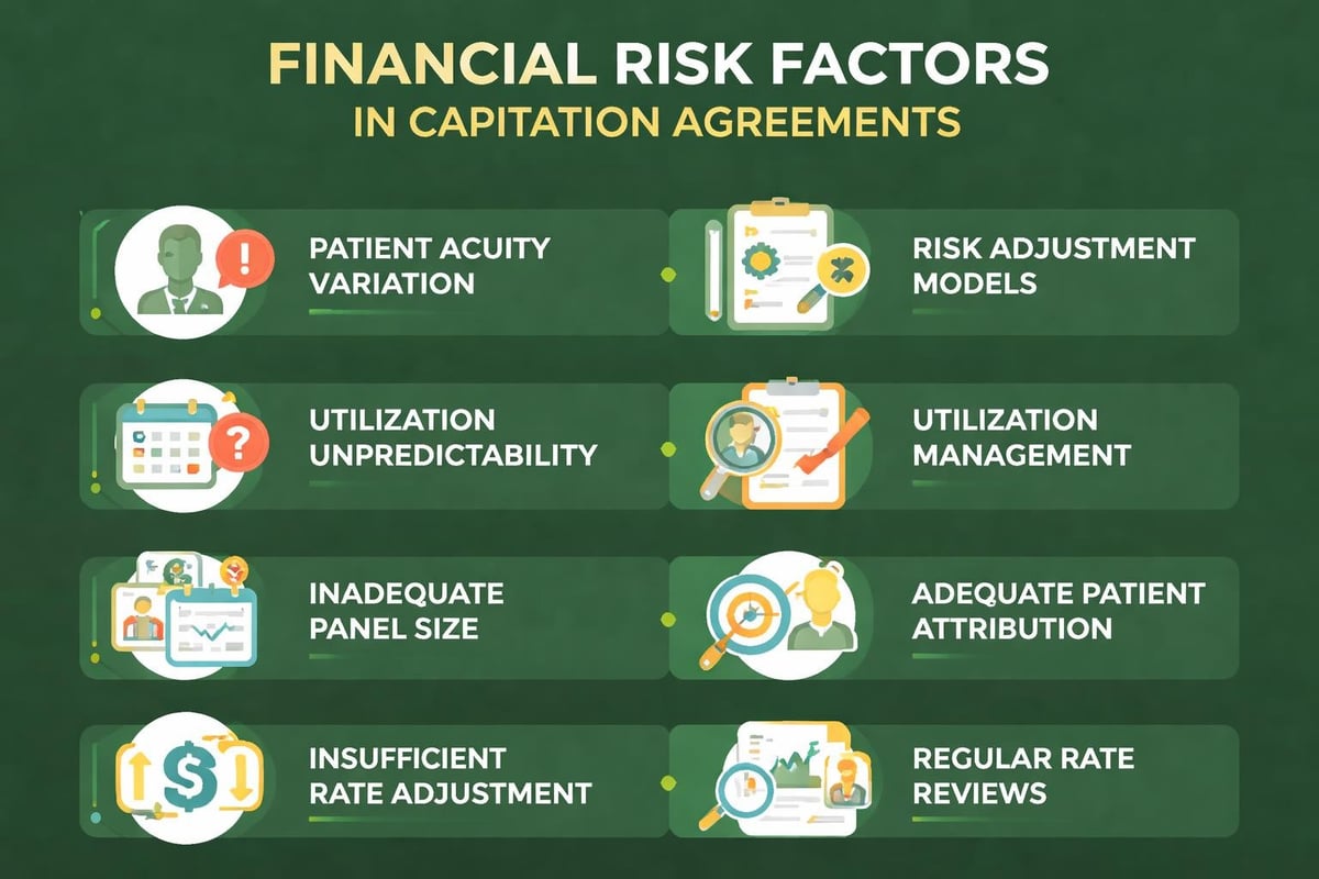 Capitation risks and mitigation