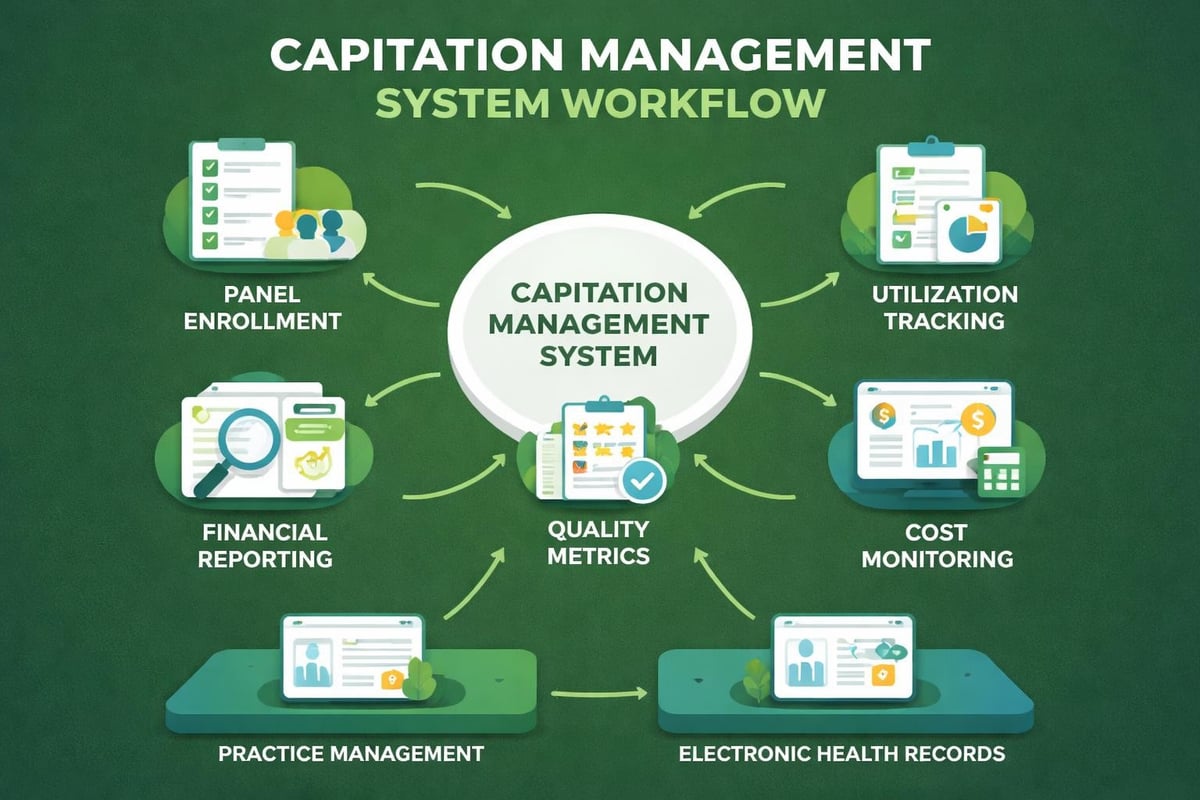 Capitation technology workflow