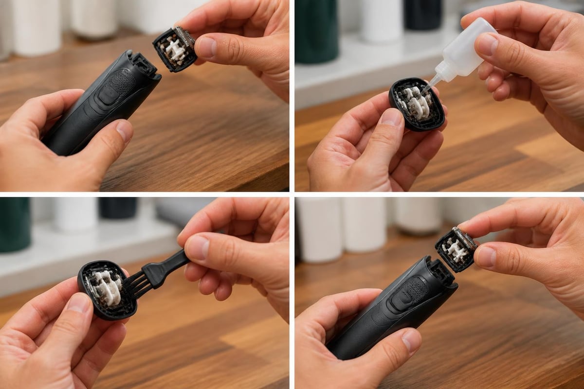 Trimmer maintenance workflow