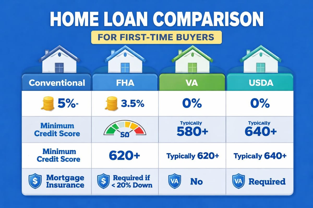First-time buyer loan options