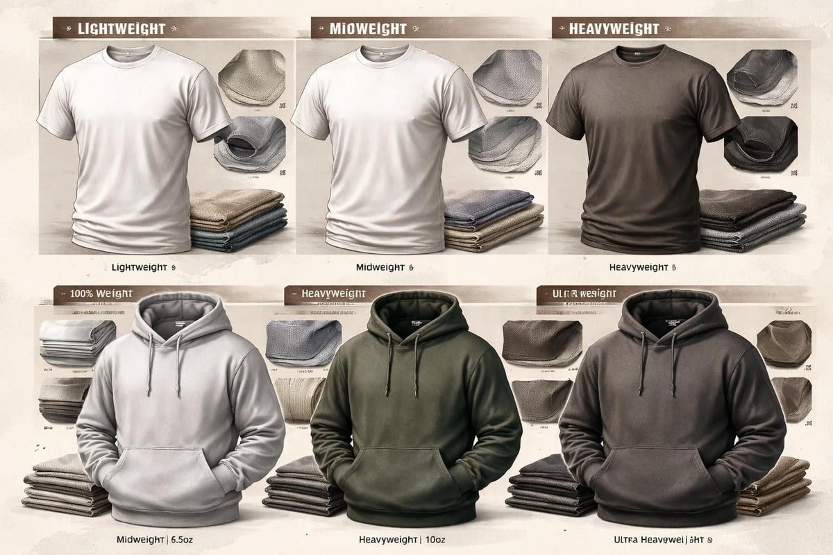 Blank apparel quality specifications