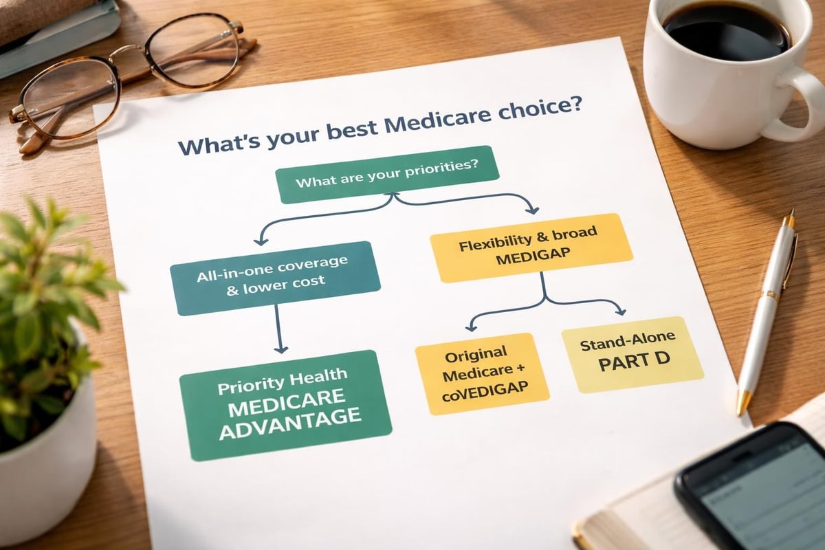 Priority Health Medicare Advantage Plans Guide 2026 3 Medicare plan comparison framework