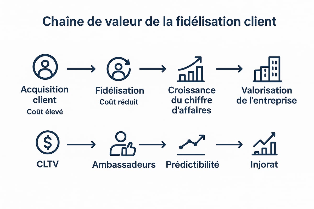 Pourquoi la fidélisation client est cruciale pour la croissance et la valorisation