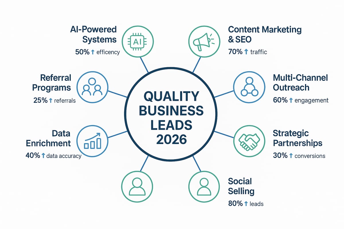 7 Proven Ways to Generate Quality Business Leads in 2026