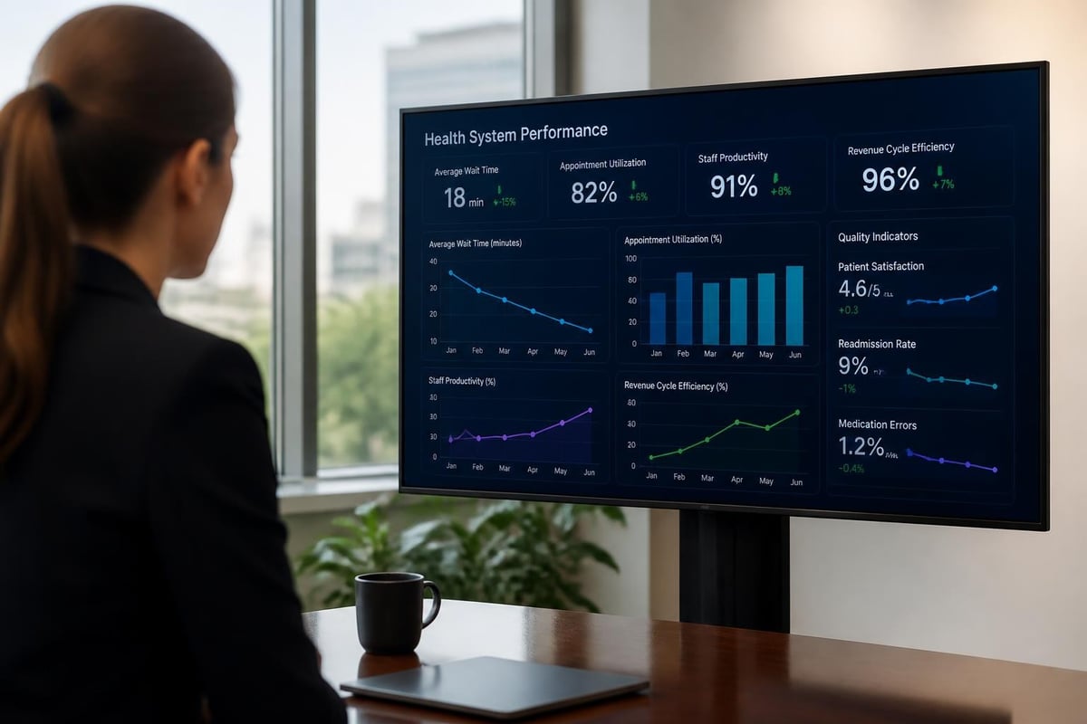 Medical practice efficiency metrics