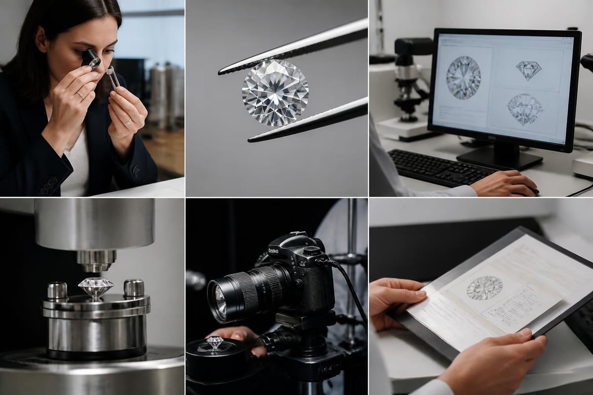 Diamond certification process