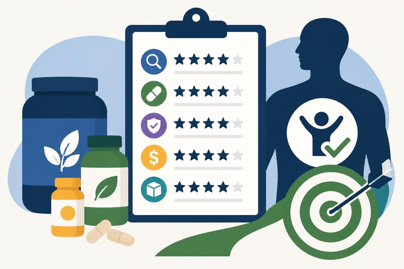Optimal Supplements: Evidence-Based Selection Guide