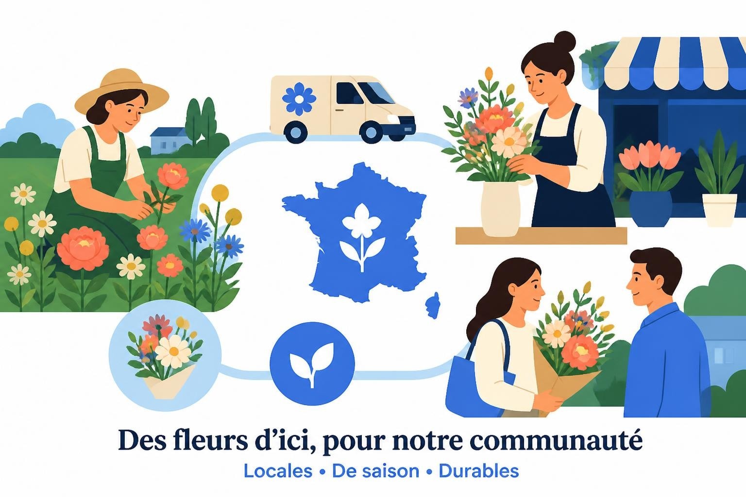 Fleurs Locales : Guide pour Acheter Près de Chez Soi