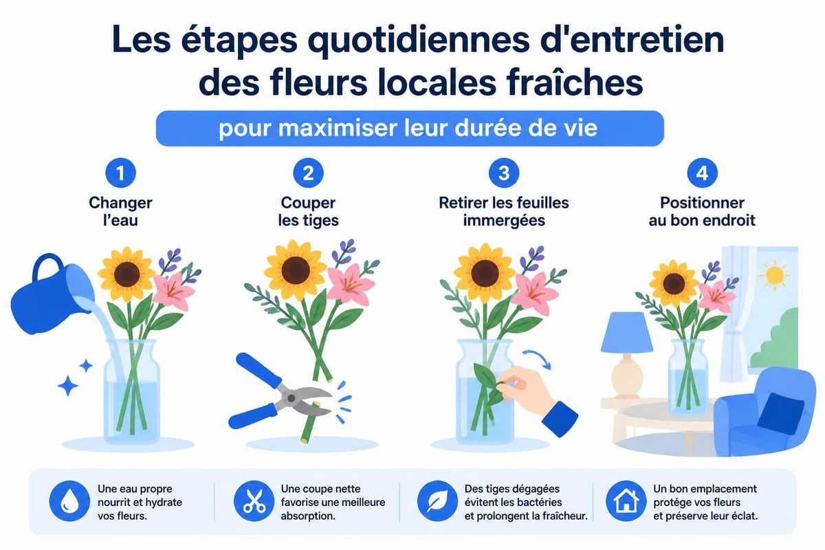 Conseils entretien fleurs