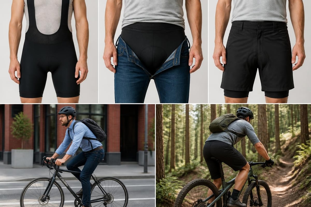 Commuter cycling pants