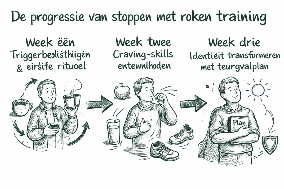 Drie weken trainingsopbouw