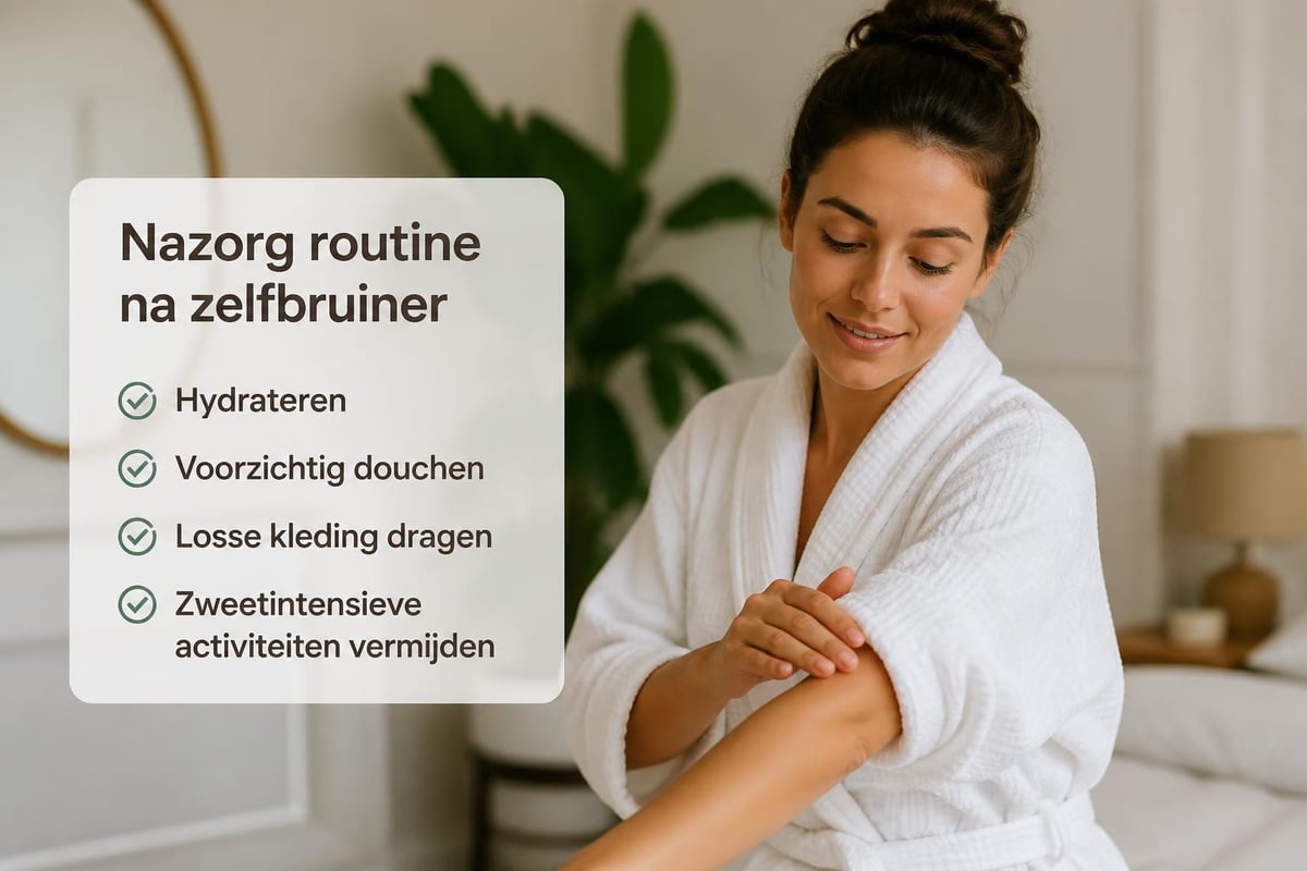 Zelfbruiner verzorging