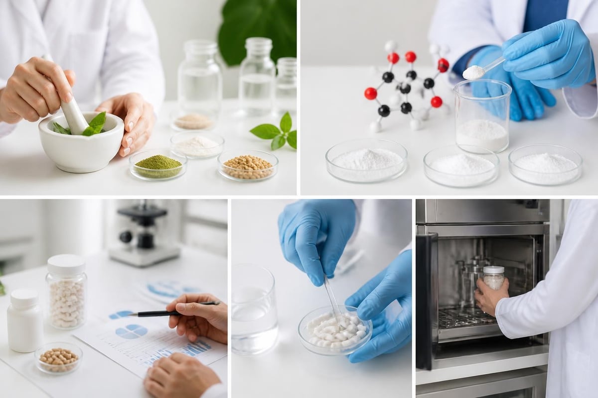 Supplement formulation development