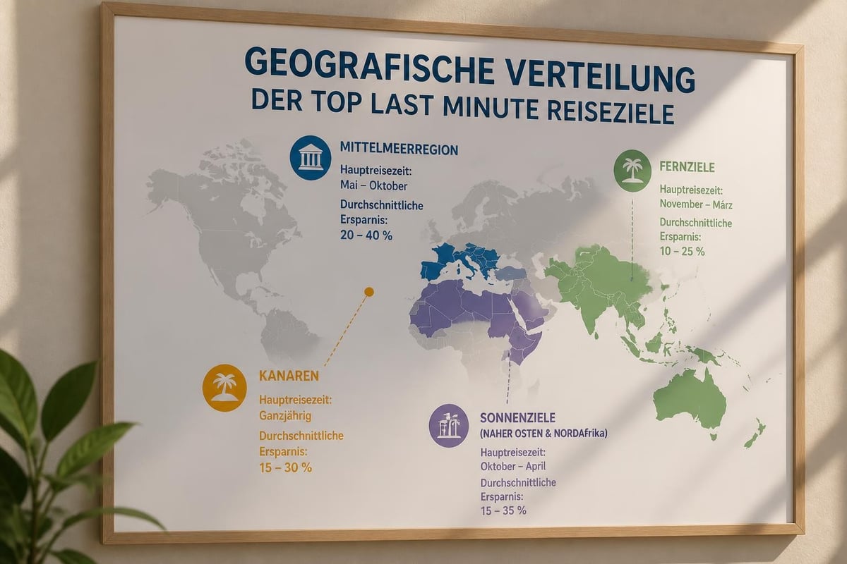 Beliebte Last Minute Destinationen