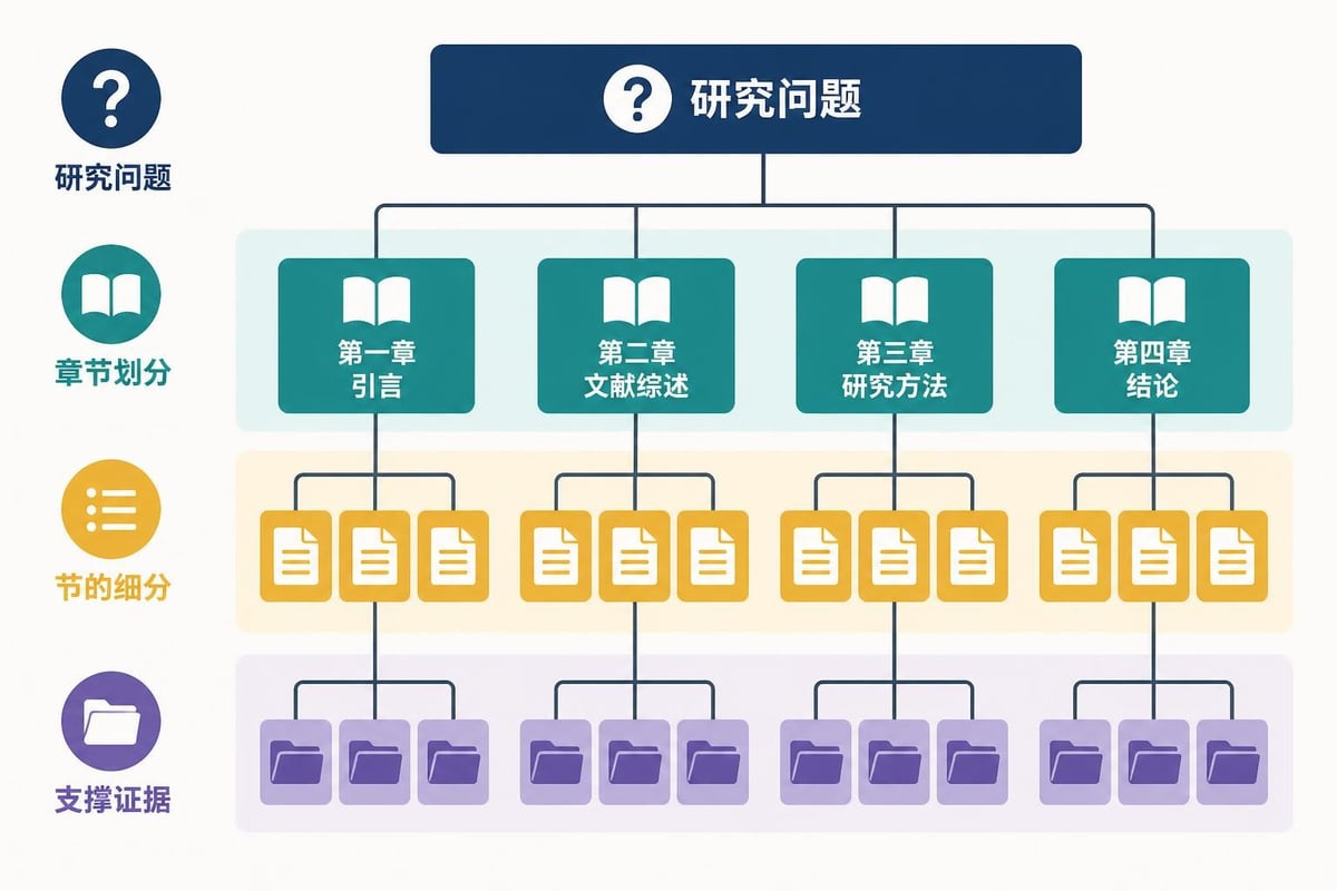 論文大綱結構層次