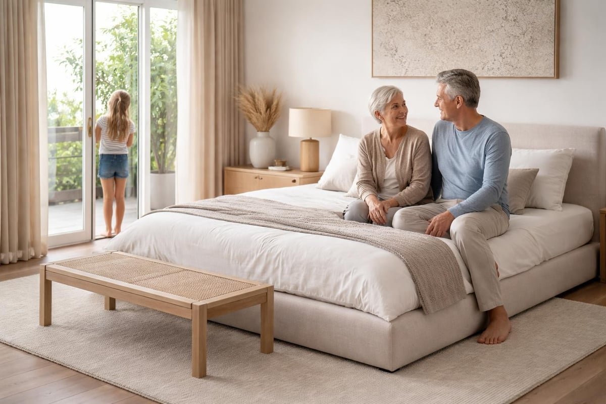 Low bed frame design benefits