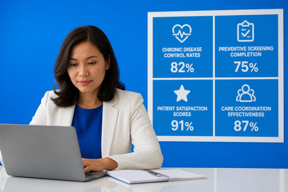 Quality metrics dashboard