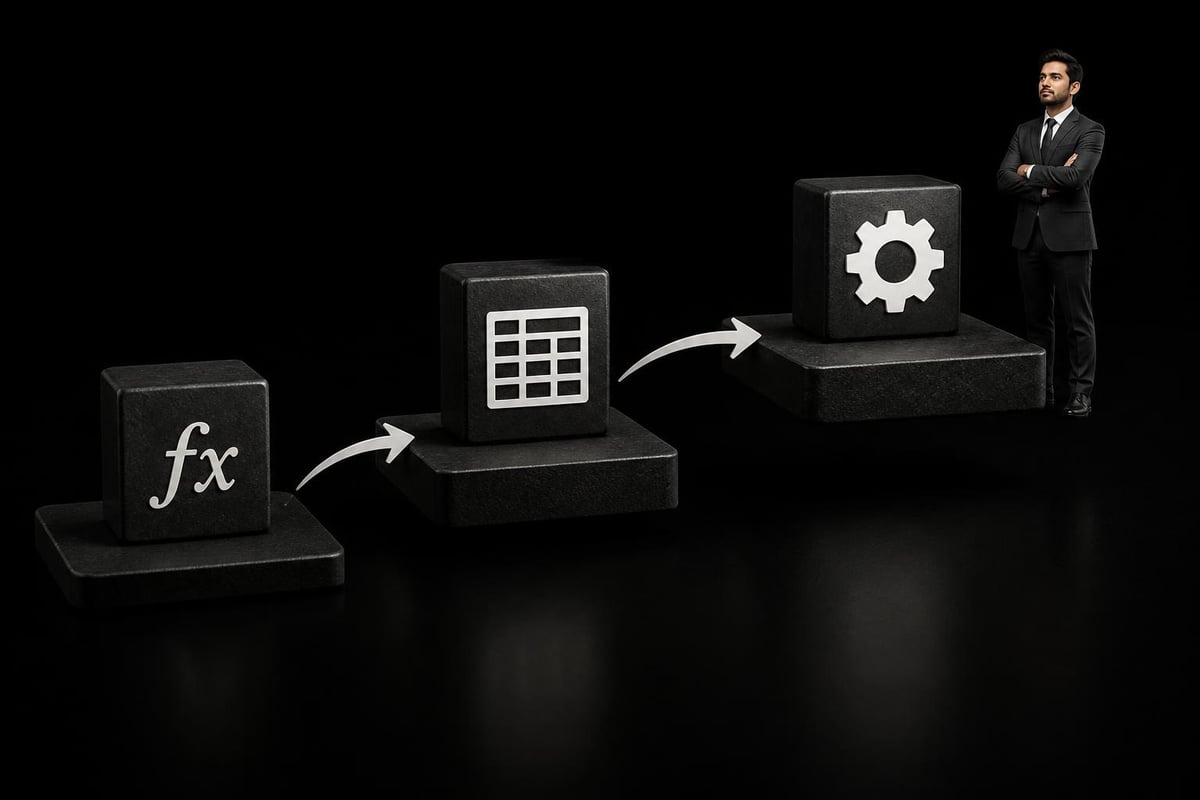 Excel training methodology