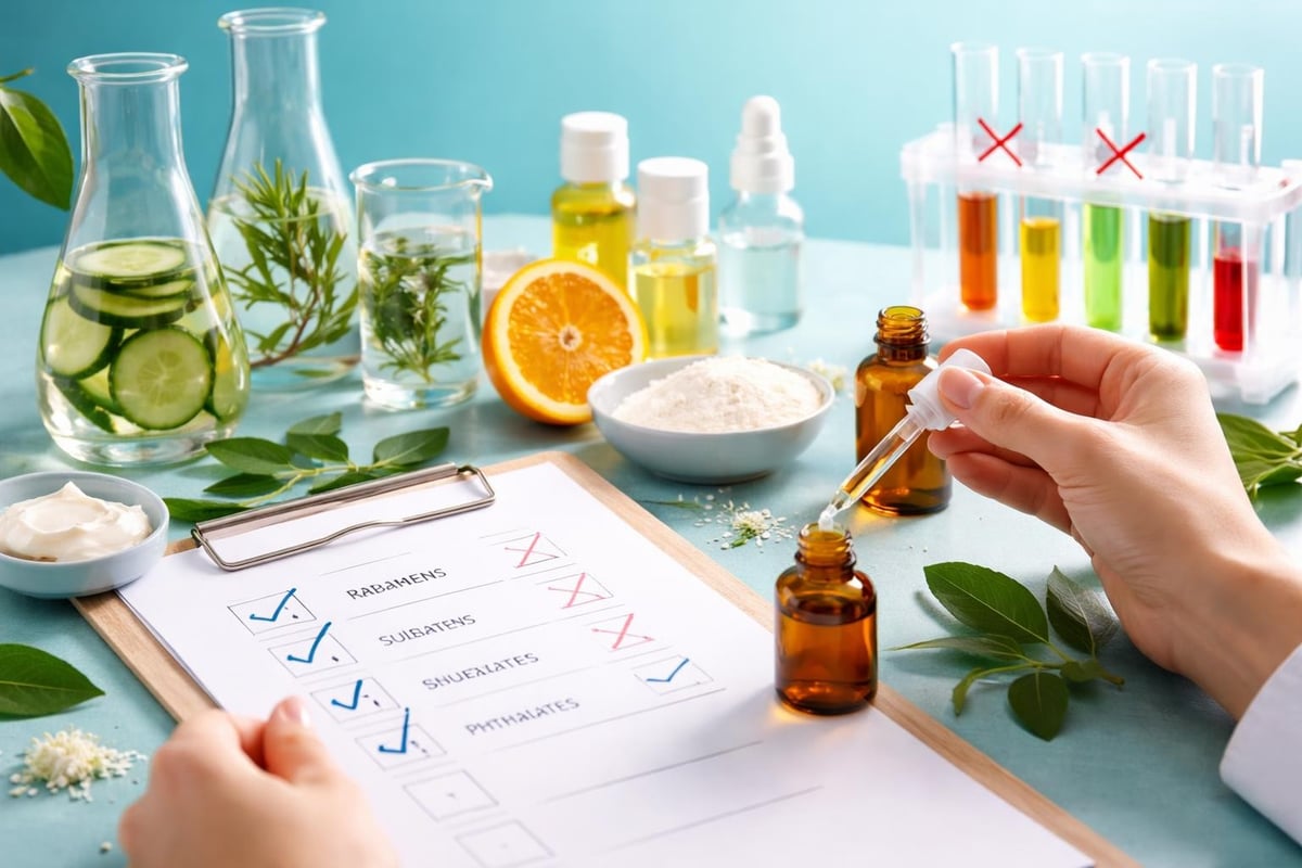 Clean beauty formulation