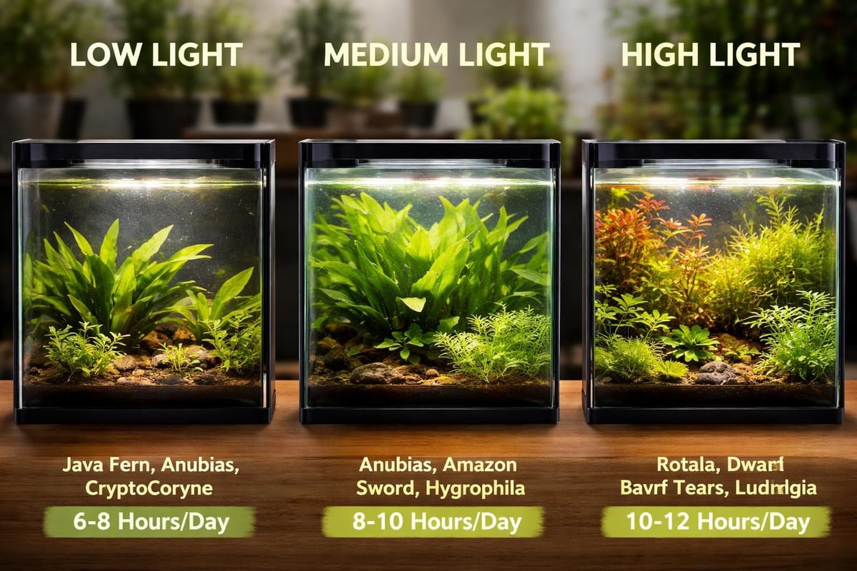 Plant lighting requirements