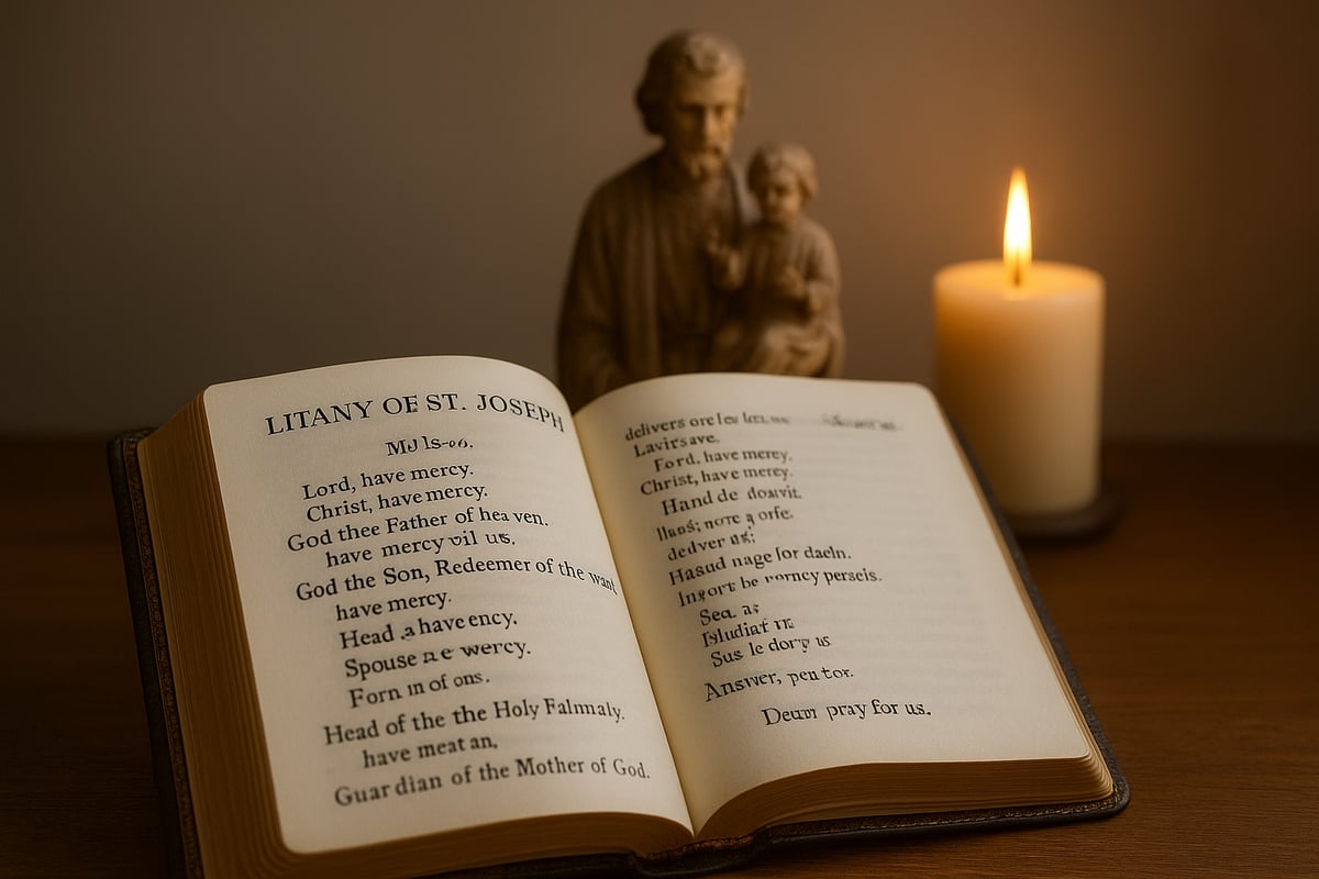 Understanding the Litany of St Joseph: Origins and Structure