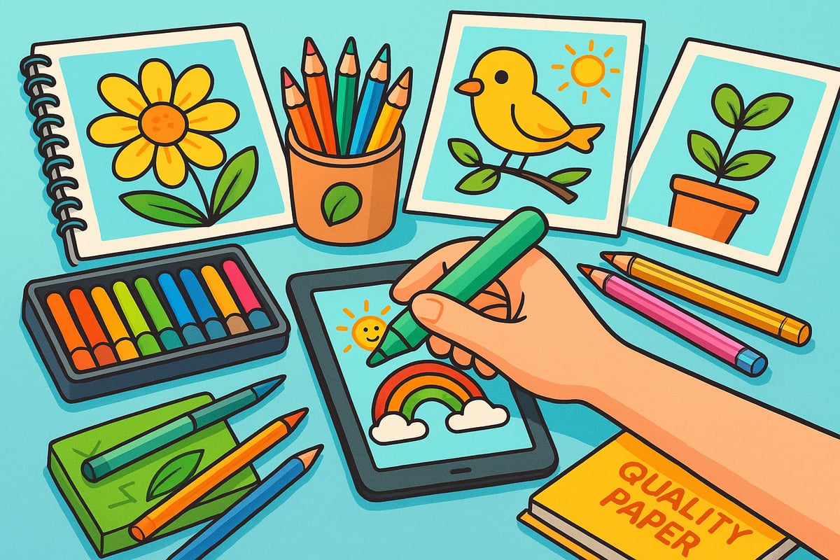 Essential Tools and Materials for Modern Coloring