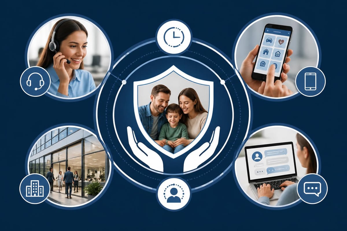 Canales de atenci&oacute;n al cliente en seguros