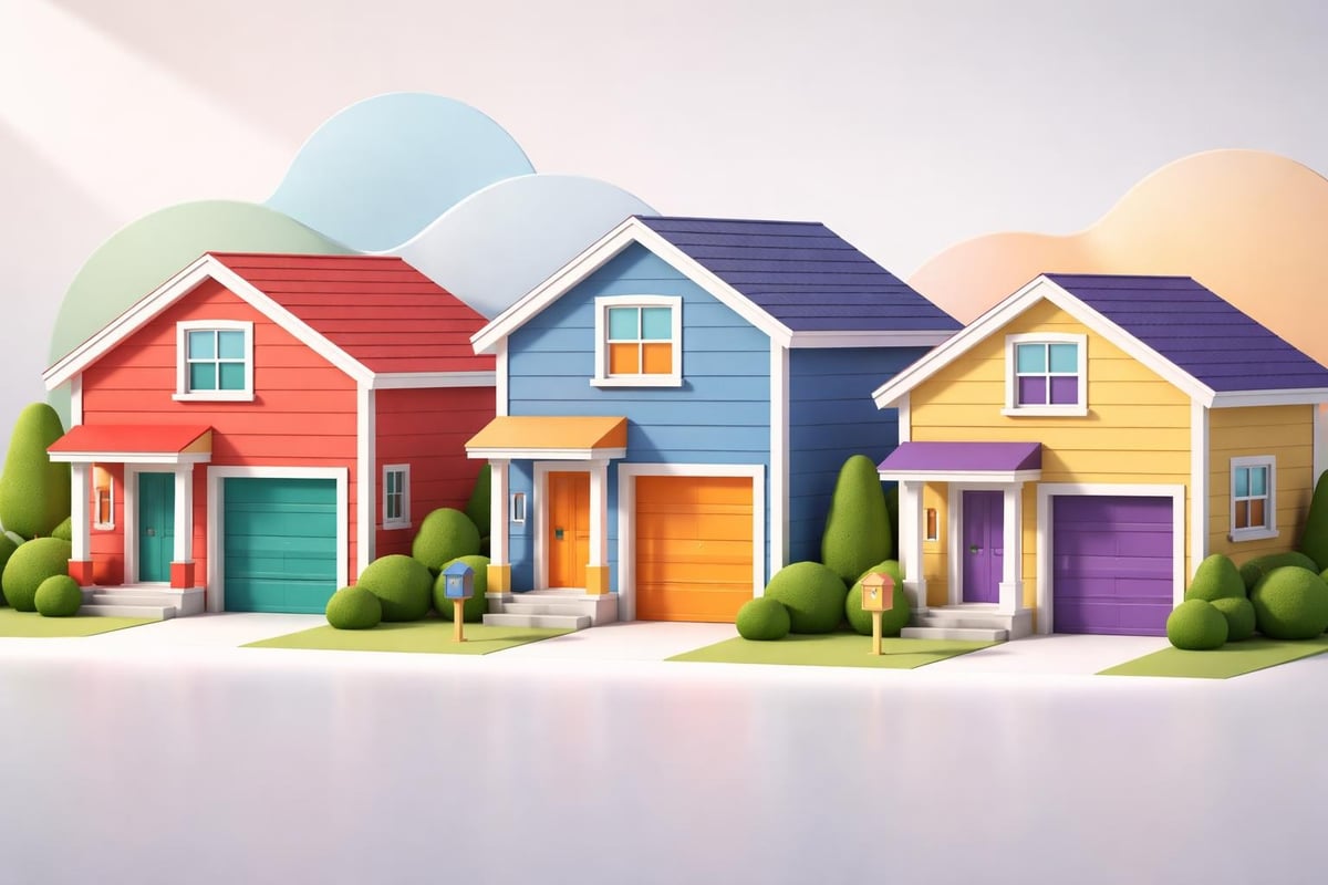 Coordinating building colors