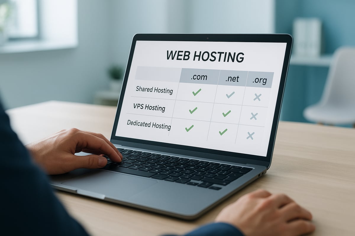 Step 2: Choosing Hosting and Domain Name