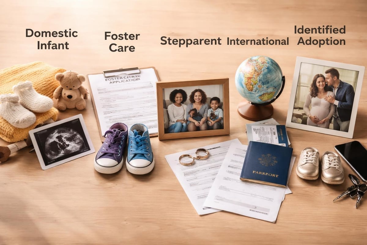 Types of adoption pathways available