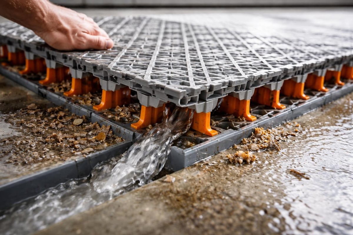 Ribtrax Pro drainage system
