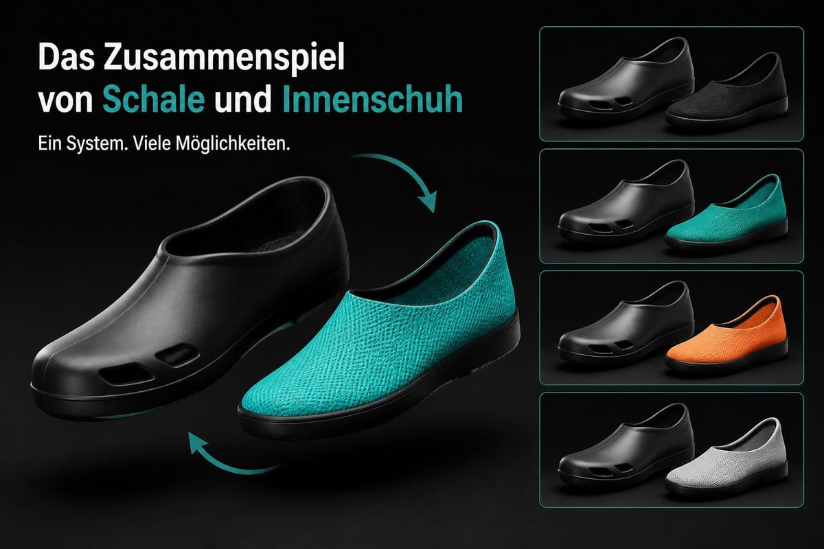 Slide shoe Komponenten