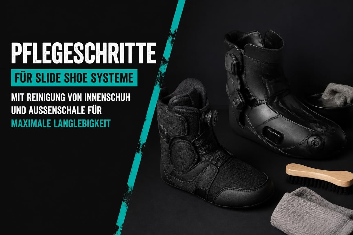 Slide shoe Pflege