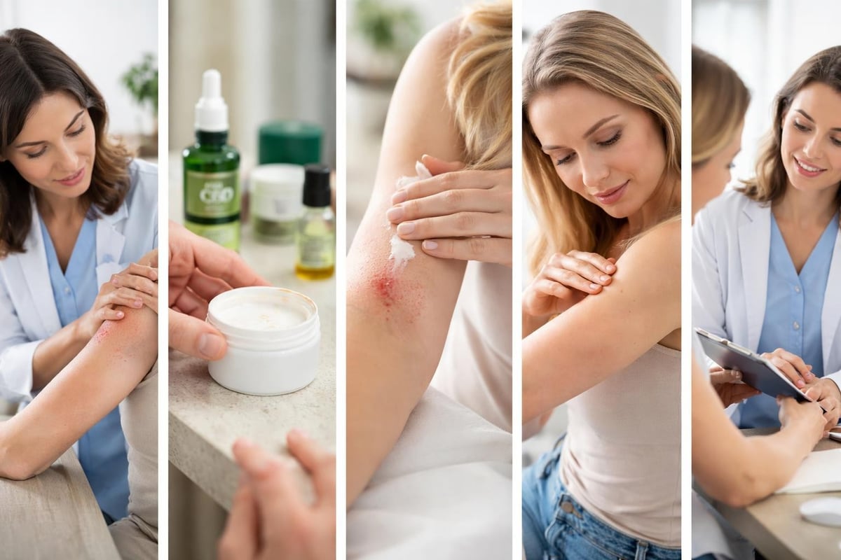 CBD treatment protocols for eczema
