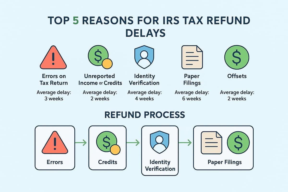 Top Reasons for Tax Refund Delays in 2026