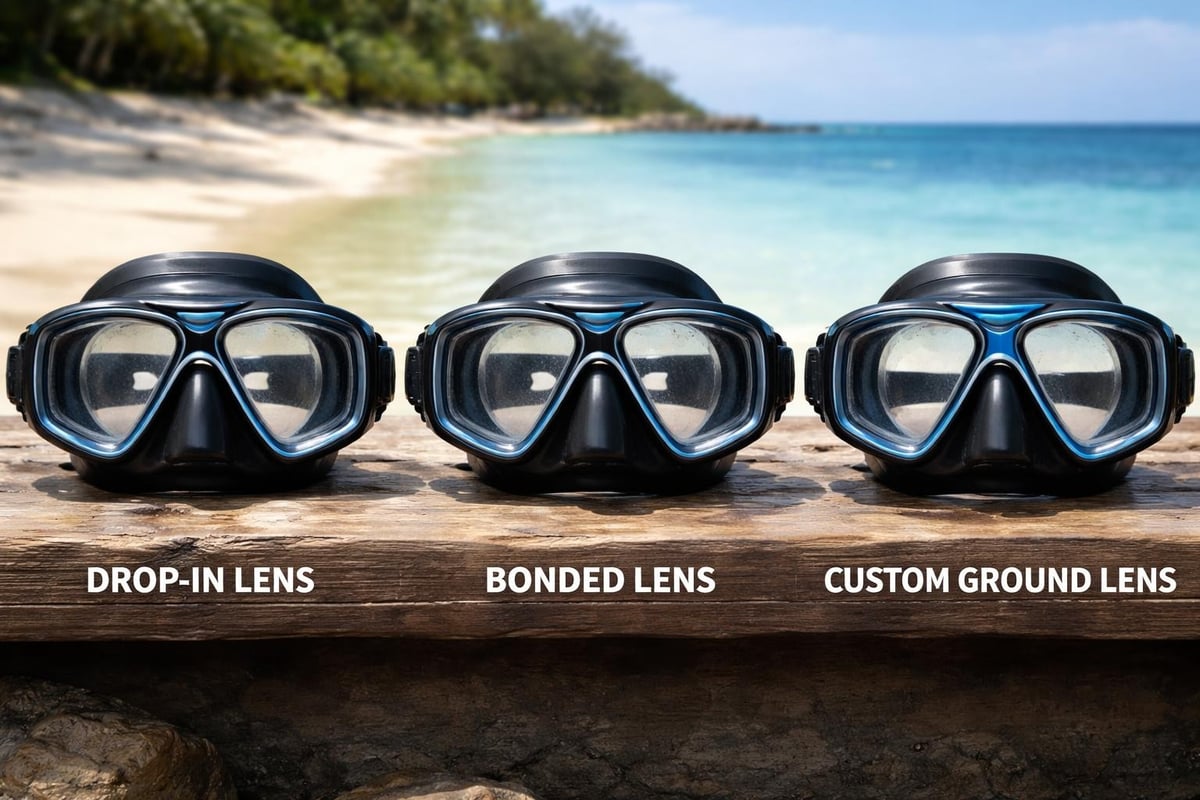 Prescription lens integration methods